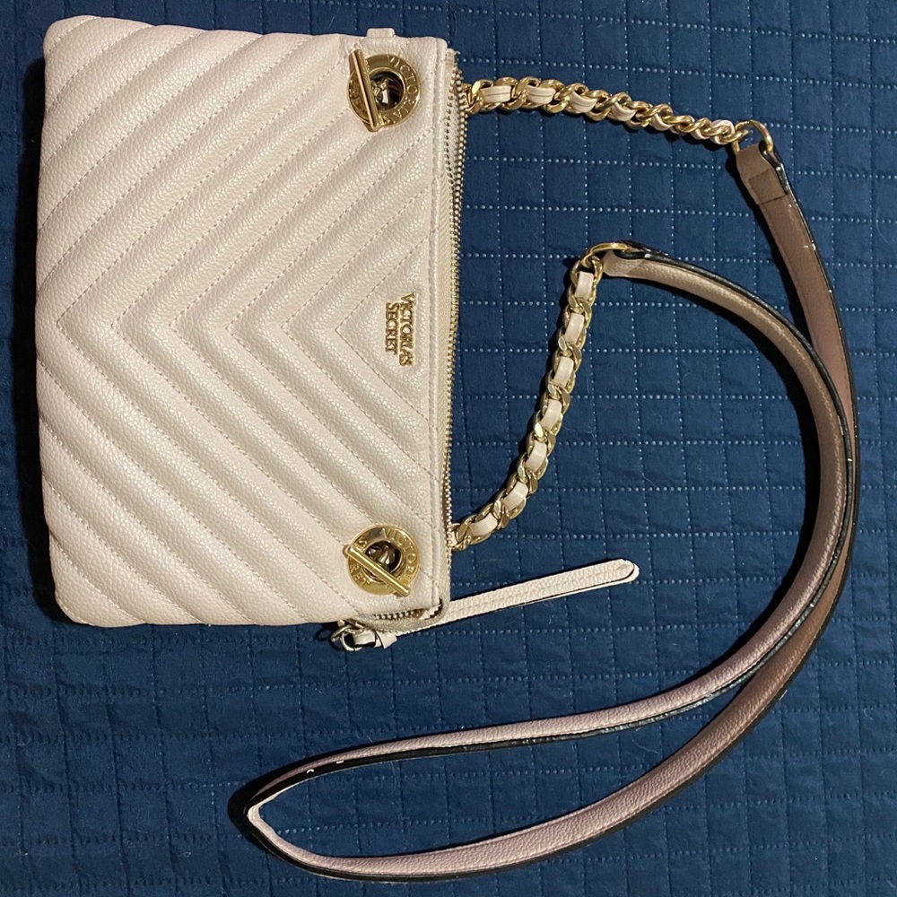 Light Pink Victoria Secret Crossbody Bag